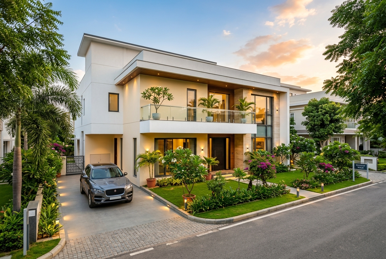 Modern 2-Storey Villa, Sitapur